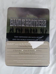 Band of Brothers 6-Disc DVD Set Collector's Tin Hanks Spielberg HBO. Fast Ship! - Picture 1 of 6