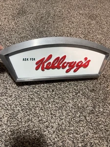 Vintage Ask For Kellogg’s Müslischild für Lebensmittelgeschäft Restaurant Display ohne Regal - Bild 1 von 14