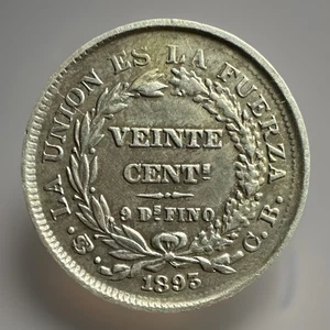 Bolivia 20 Centavos 1893 - Picture 1 of 2