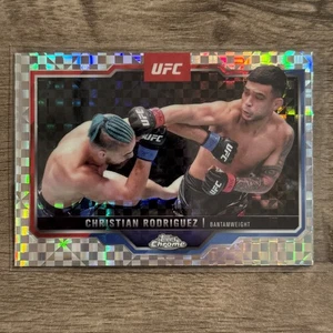 2025 Topps Chrome UFC - Christian Rodriguez 106 X-Fractor - Imagen 1 de 2