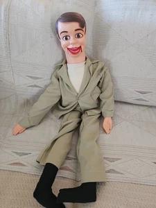 Jimmy Nelsons Vintage Danny O'Day Bauchrednerpuppe nicht funktionierender Mund gebraucht - Bild 1 von 10