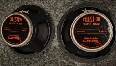 Altavoces cabina guitarra Celestion 10" GIOP-80 Foto 1 de 2