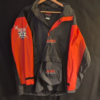 Jaqueta corta-vento promocional vintage anos 90 Highlander filme L embalável (nova) - Imagem 1 de 4