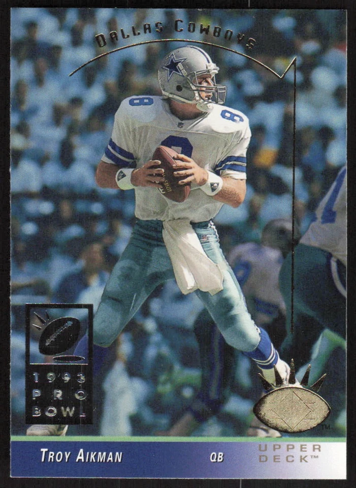 1993 SP #64 Troy Aikman - Image 1 of 2