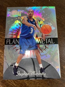 1997-98 Metal Universe Planet Metal Stephon Marbury #5PM Minnesota Timberwolves - Bild 1 von 4