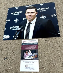 KELLEN MOORE Santi FIRMATA 8X10 foto JSA COA NEW ORLEANS - Foto 1 di 3