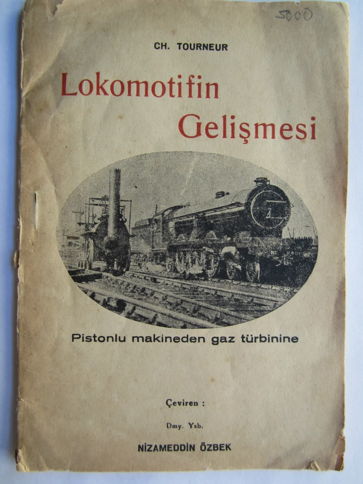 The Development of Locomotive • Instanbul Turkey 1946 • Lokomotiven Entwicklung - Image 1 of 1