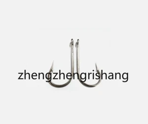 7731 Stainless Steel Super Large Shark Fishing Hook Big Game Fish Tuna 18-20/0 - Picture 1 of 26