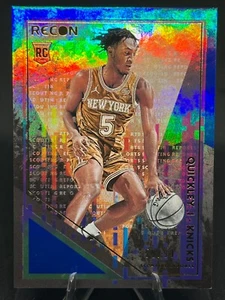 Immanuel Quickley 2020-21 Recon Scouting Reports BLUE /99 #7 Knicks Rookie RC - Bild 1 von 2