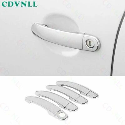 Отделка рамы внешней боковой дверной ручки хромированная серебристая для Volkswagen Tiguan 2010-16 годов выпуска - Изображение 1 из 4