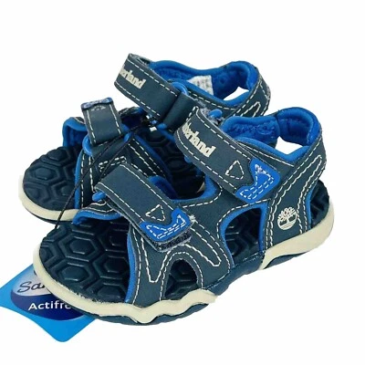 Timberland Adventure Seeker Sandals Toddler Boy’s 4M 2 Strap Navy - Image 1 of 4