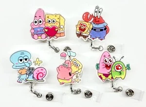 Cute Cartoon Badge Reel, Name Tag CNA, RN, Teacher ID Badge Holder - Picture 1 of 4