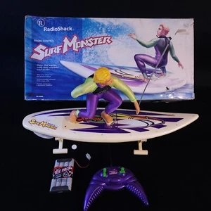 Vintage Radio Shack Radio Remote Control RC Surf Monster 60-4288 w/ Original Box - Picture 1 of 18