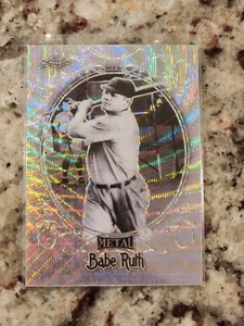 2019 Leaf Metal Babe Ruth Silver Wave Refractor #50 - Picture 1 of 2