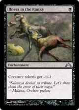 MTG MAGIC THE GATHERING - ILLNESS IN THE RANKS - GATECRASH NEAR MINT!