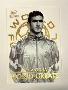 2003 Futera Platinum Eric Cantona World Greats W02