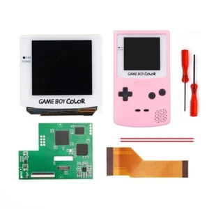 GBC OLED Screen Touch Laminated OSD Menu Retro Pixel AMOLED Screen+Pre-cut Shell - Picture 1 of 60