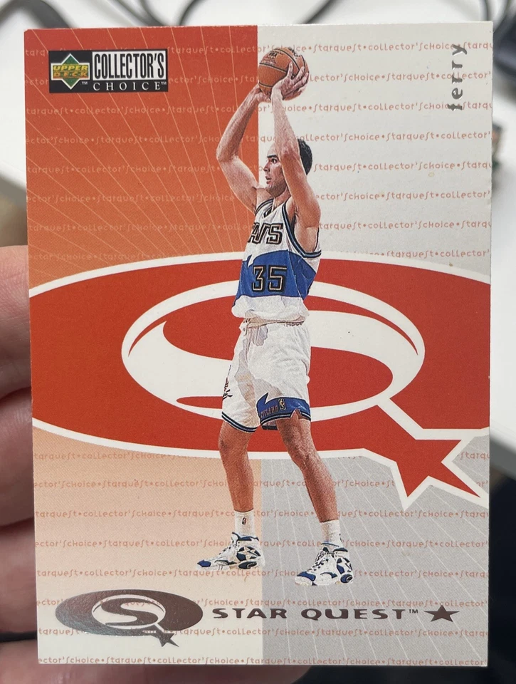 1997-98 UD Collector’s Choice Star Quest Insert Danny Ferry SQ126 Cavaliers - Image 1 of 2