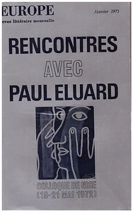 EUROPE - RENCONTRES AVEC PAUL ELUARD - 1973 - Picture 1 of 1
