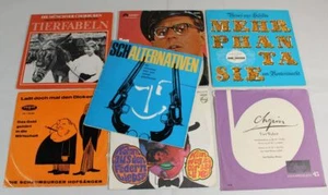 C11/ 7 alte Vinyl Singles - Kabarett, Chopin Walzer, Münchner Chorbuben /S266 - Bild 1 von 12
