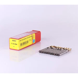 Dormer A0227.7 HSS-Tin spiral drill DIN1897RN Cyl. 7.7mm (10pcs) New NFP - Picture 1 of 4
