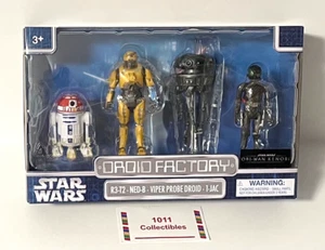 Star Wars Droid Factory Obi-Wan Kenobi 4 Pack Disney NED-B R3-T2 1-Jac Viper NEW - Picture 1 of 7