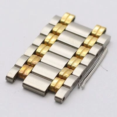 Gucci Genuine 6 Link 9000M Men's/Women's Watch Bracelet Parts Silver/Gold 14mm - Image 1 of 3