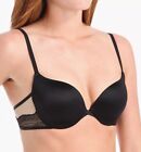 Maidenform DM9900 Love The Lift Push Up & In Satin and Lace Demi Bra Size 34A