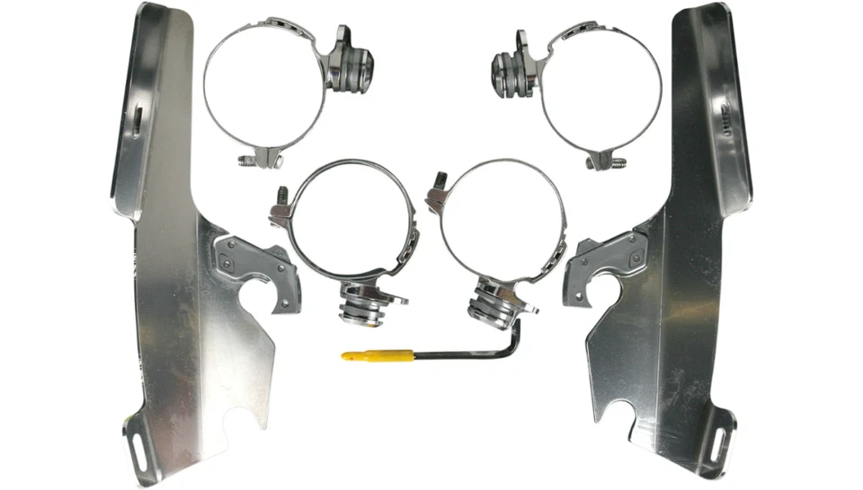 Memphis Shades - MEM8995 - Kit de montaje de gatillo-bloqueo para carenado de ala de murciélago, negro Foto 1 de 1