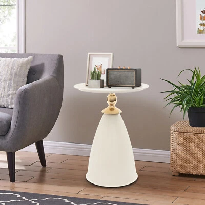 Small Round Side Table Side Table for Small Spaces Modern Couch End Table Home - Image 1 of 4
