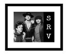 Stevie Ray Vaughan & Double Trouble 8x10 photo print SRV initials blues guitar