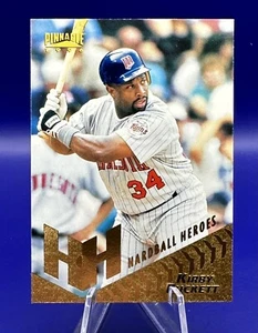 1996 Pinnacle Hardball Heroes KIRBY PUCKETT #268 HOF Minnesota Twins - Picture 1 of 2