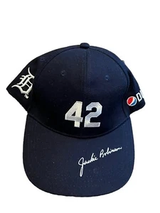 Cappello Detroit Tigers SGA Jackie Robinson Day #42 (Pepsi) berretto blu - Foto 1 di 5