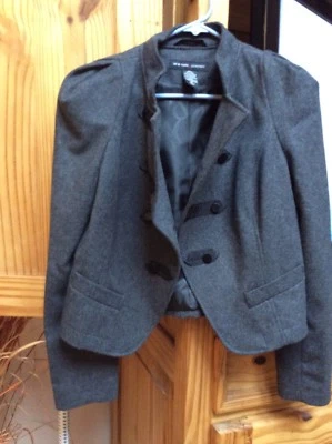 Chaqueta hasta la cintura mezcla de lana Charcole new york and company Foto 1 de 4