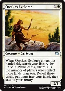 MTG - ORESKOS EXPLORER - Commander 2015 (U) - Picture 1 of 1