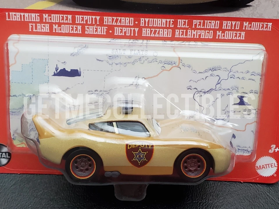 2023 Disney Pixar Cars On The Road Lightning McQueen Deputy Hazzard HKY55