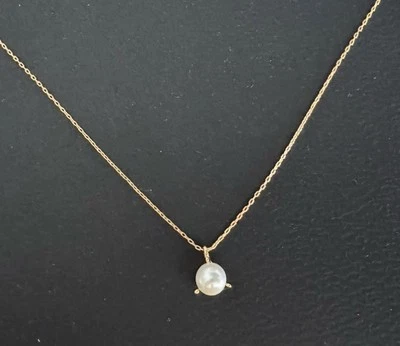 Mini collar colgante de perlas Kate Spade  Foto 1 de 4