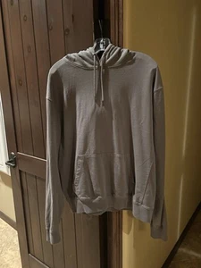Men's Distressed Gray Hoodie by George- L (42-44) - Picture 1 of 6