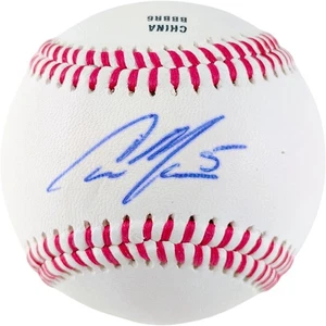 Cameron Maybin Signed Baseball Houston Astros New York Yankees Tigers Proof COA - Picture 1 of 8
