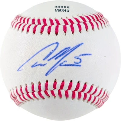 Cameron Maybin Signed Baseball Houston Astros New York Yankees Tigers Proof COA - Image 1 of 4