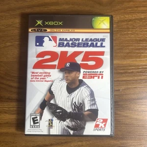 Major League Baseball 2K5 (Microsoft Xbox, 2005) No Manual - Picture 1 of 6
