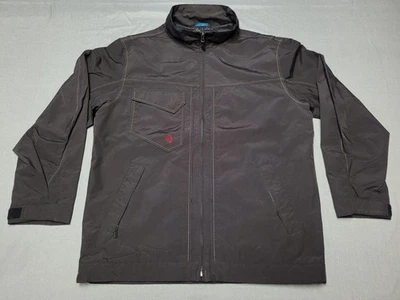 Black Volcom Snow Windbreaker Jacket Size Large - Image 1 of 4