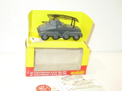 SOLIDO, SDKFZ 232 Military Armored Car Complete Collection Year 44/84 - Image 1 of 4