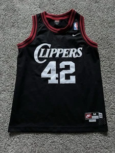 LOS ANGELES CLIPPERS Boys Medium #42 Nike Nba Elton Brand Jersey Embroidered - Picture 1 of 3