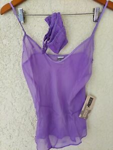 Vintage New With Tags Magic Silk- Sexy Teddy -Large Purple from 2000 with Tags!