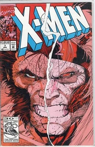 X-Men #7 Marvel Comics 1992 Wolverine Omega Red Jim Lee - Picture 1 of 1