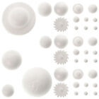  4 Sets weißer Schaum zum Selbermachen Ball Student Kinder Spielzeug Sonnensystem Modelle