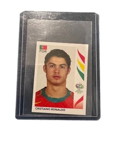 Cristiano Ronaldo 2006 Panini FIFA Germany World Cup Rookie Sticker #298 - Picture 1 of 2