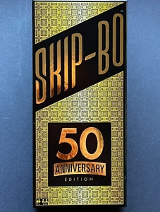 Skip-Bo 50th Anniversary Edition Kartenspiel Mattel *WIE NEU* - Bild 1 von 4