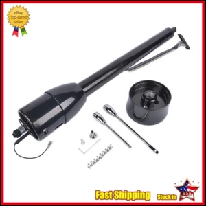 30" GM Steering Column Tilt Manual Floor Shift No Key w/ ADAPTER Hot Rod NEW - Picture 1 of 14